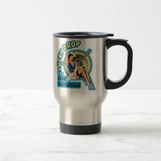 Lucky Drop WWII Nose Art Travel Mug