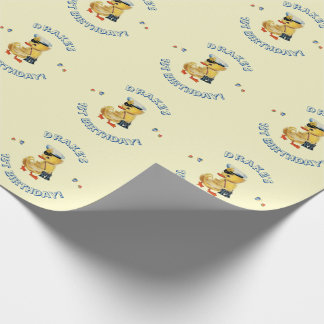 Lucky Duck 1st Birthday Party Wrapping Paper