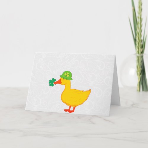 Lucky Duck Card
