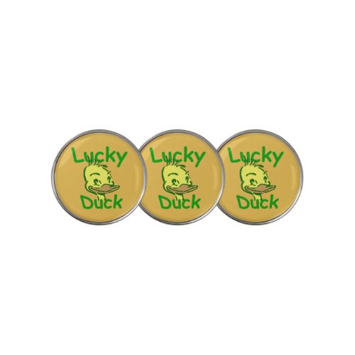 Lucky Duck Golf Ball Marker