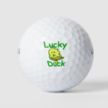 Lucky Duck Golf Balls at Zazzle