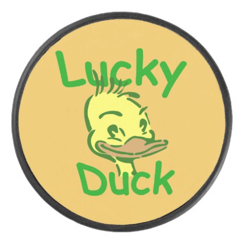 Lucky Duck Hockey Puck