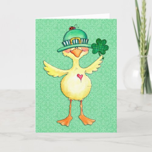 Lucky Duck Holiday Card