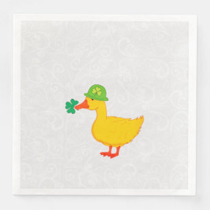 Lucky Duck Paper Dinner Napkins