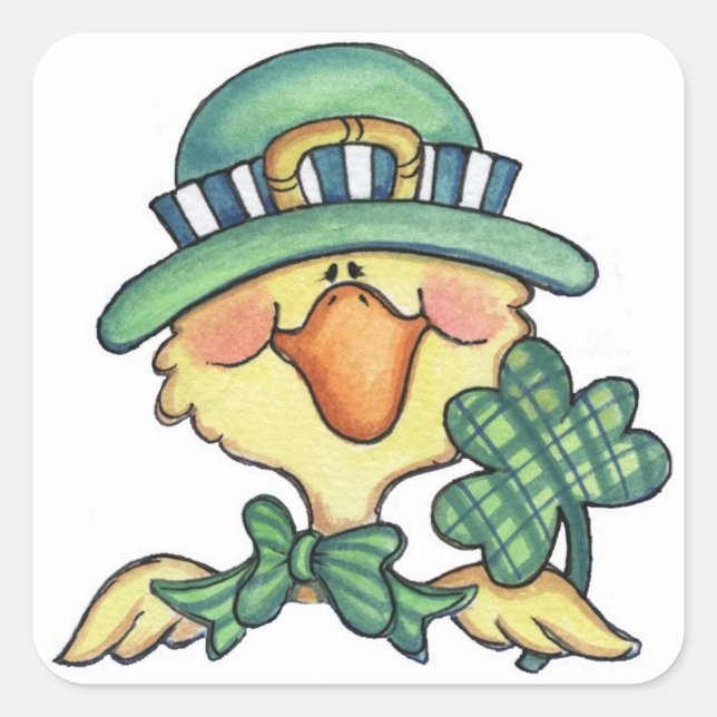 Lucky Duck - Stickers (Front)