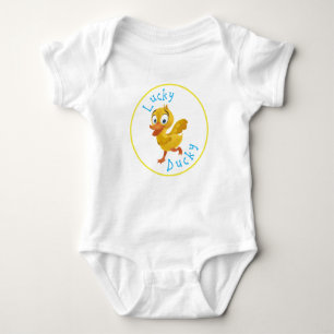 Lucky Ducky Baby Bodysuit One Piece