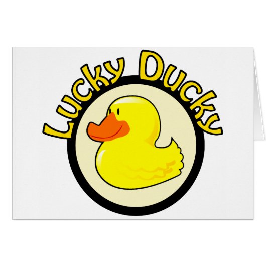Lucky Ducky Cards (Front Horizontal)