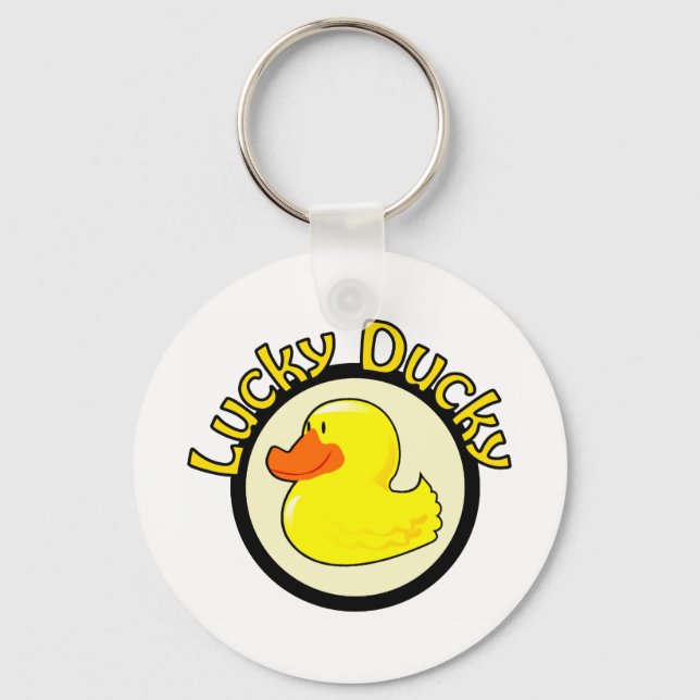 Lucky Ducky Keychain (Front)