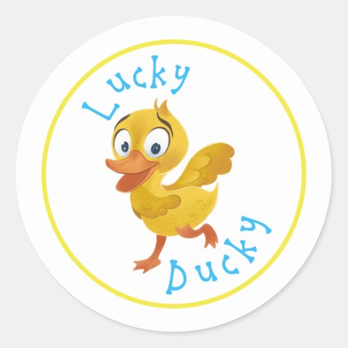 Lucky Ducky Stickers