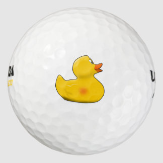 Lucky Ducky Wilson Golf Ball