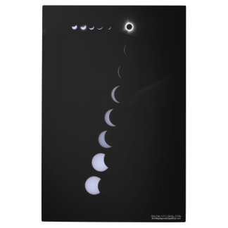 Lucky Eclipse Metal Print