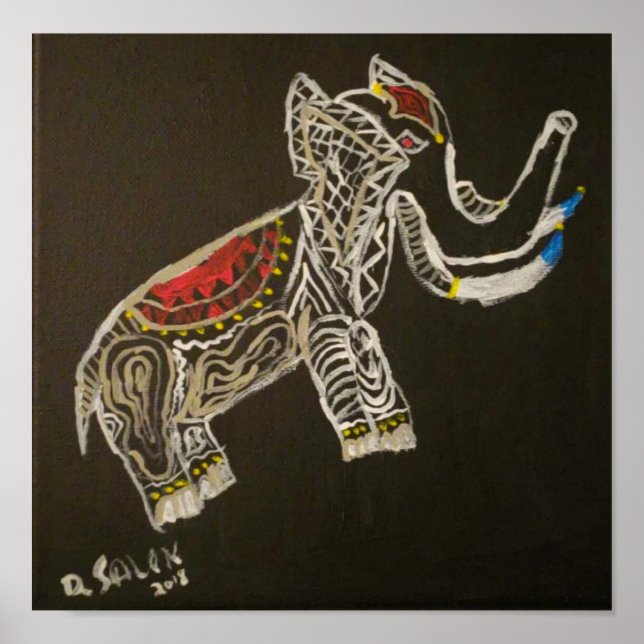 Lucky Elephant Poster (Front)