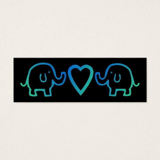 lucky elephants in love (Front)
