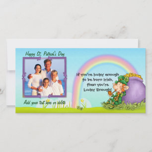 Lucky Enough Leprechaun - Customize and Add Photo