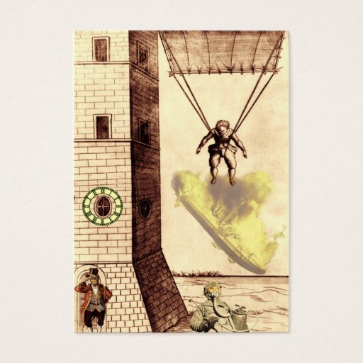 Customizable Lucky Escape ~ Artist Trading Card. Business Cards