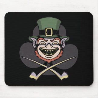 Lucky Evil Leprechaun Mouse Pad