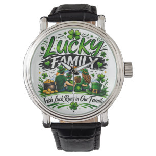 Lucky Family Squad Irish Shamrock St Patrick’s Day Watch