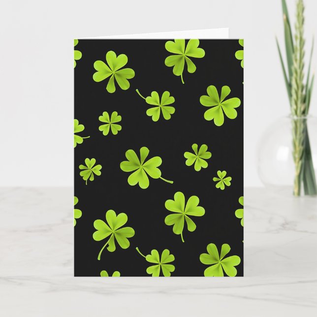 Lucky Faux Gold Foil Card (Front)