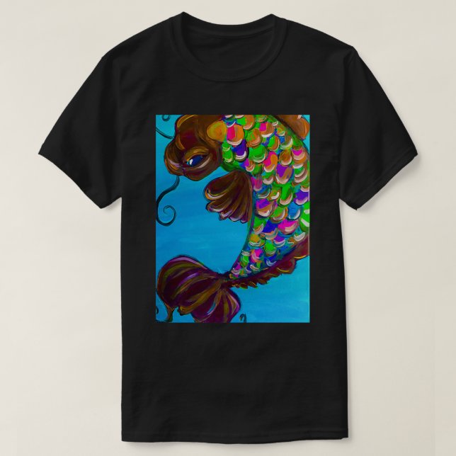 lucky fish bright T-Shirt (Design Front)