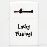 Dry Fly Fishing Brown Trout Zippo Lighter