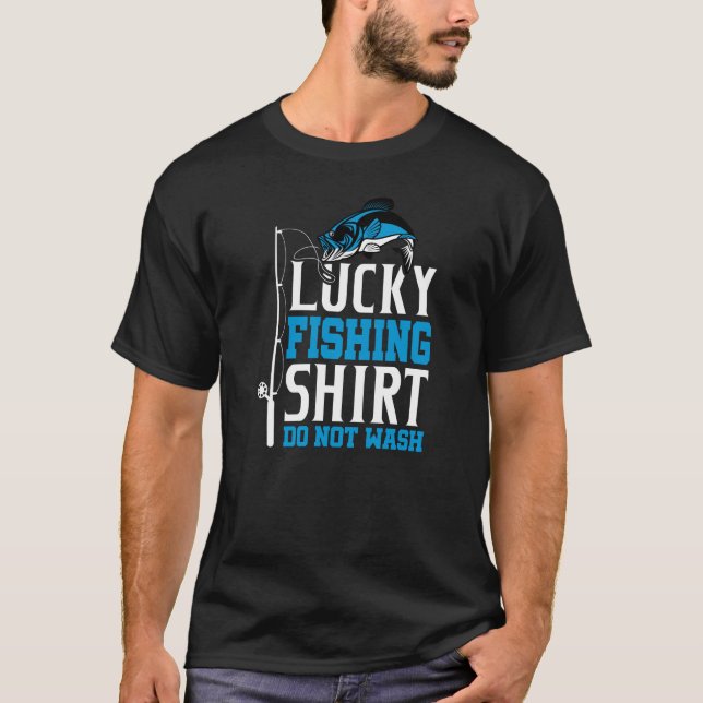 lucky fishing shirt  do not washed (Front)