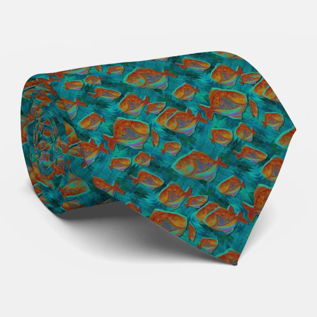 Lucky Fishing Tie (Rolled)