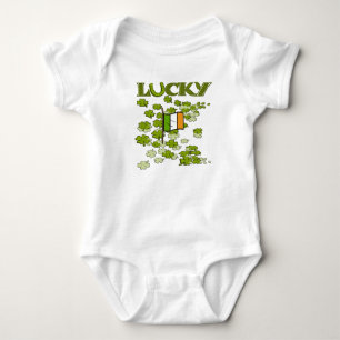 Lucky Flag Baby Bodysuit