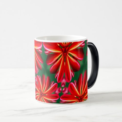 Lucky Flower Pattern Magic Mug