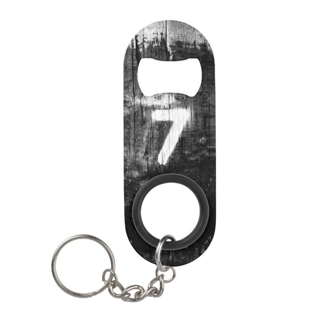 lucky for sum keychain bottle opener (Front)