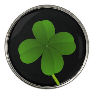Lucky Four Leaf Clover Golf Golf Ball Marker