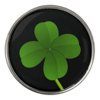 Lucky Four Leaf Clover Golf Golf Ball Marker