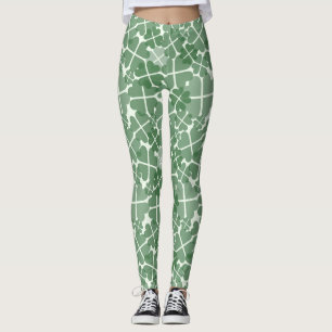 Lucky Four Leaf Clover Leggings