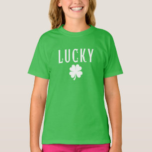 Lucky Four Leaf Clover St Patrick's Day T-Shirt