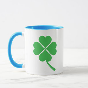 Lucky Four Leaf Shamrock Design-87906 Mug