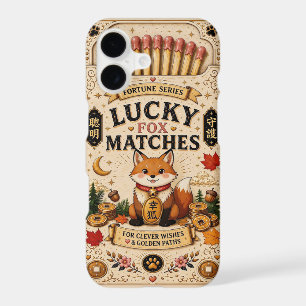 Lucky Fox Matches Phone Case Matchbox Case