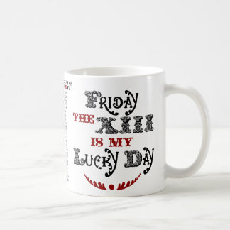 Lucky Friday the 13th Mug
