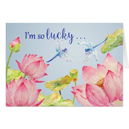 Lucky Friend Cards (Front Horizontal)