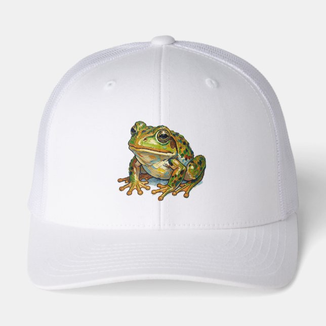 Lucky Frog Colorful Art Good Fortune Symbol Gift (Front)