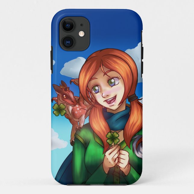 Lucky Girl  Case-Mate iPhone Case (Back)