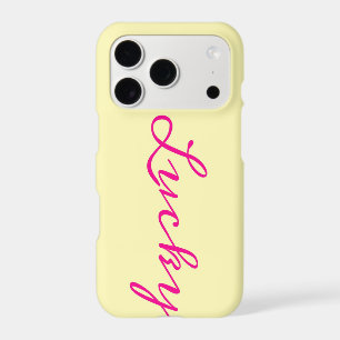 Lucky Girl Lemon Sorbet iPhone 17 Pro Case