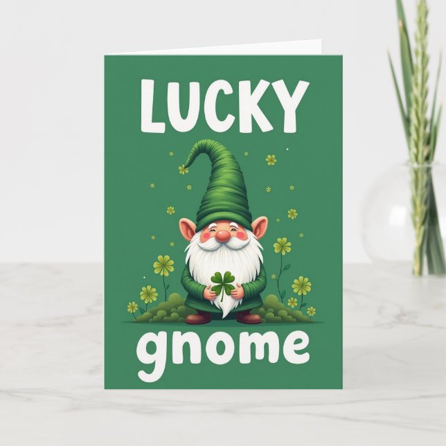 Lucky Gnome Card (Front)