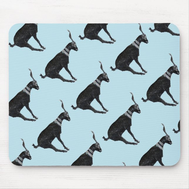 Lucky Goat Mouse Pad (Front)