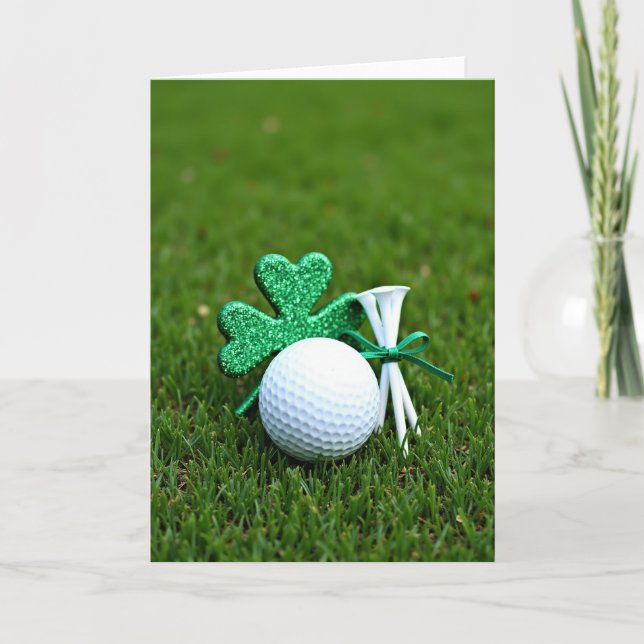 Lucky Golf Day Card (Front)