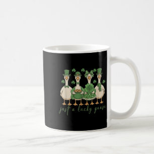 Lucky Goose Patricks Day 2026 Funny Gift Tee Men,  Coffee Mug
