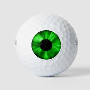 Lucky Green Eye Golf Ball. Balls