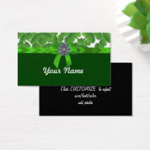 Lucky green shamrock pattern (Desk)