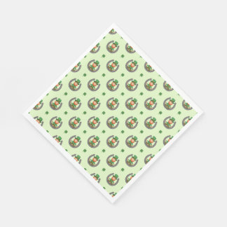 Lucky Green Vibes Napkins