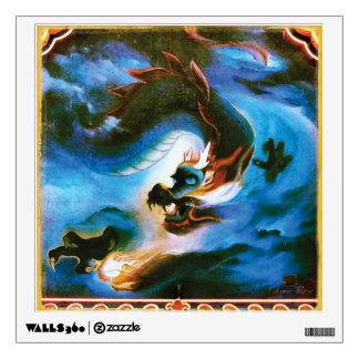 Lucky Happy Dragon Wall Sticker