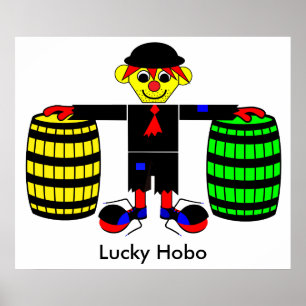 Lucky Hobo - Roaring 20s Poster