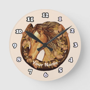 Lucky Horse  Clock